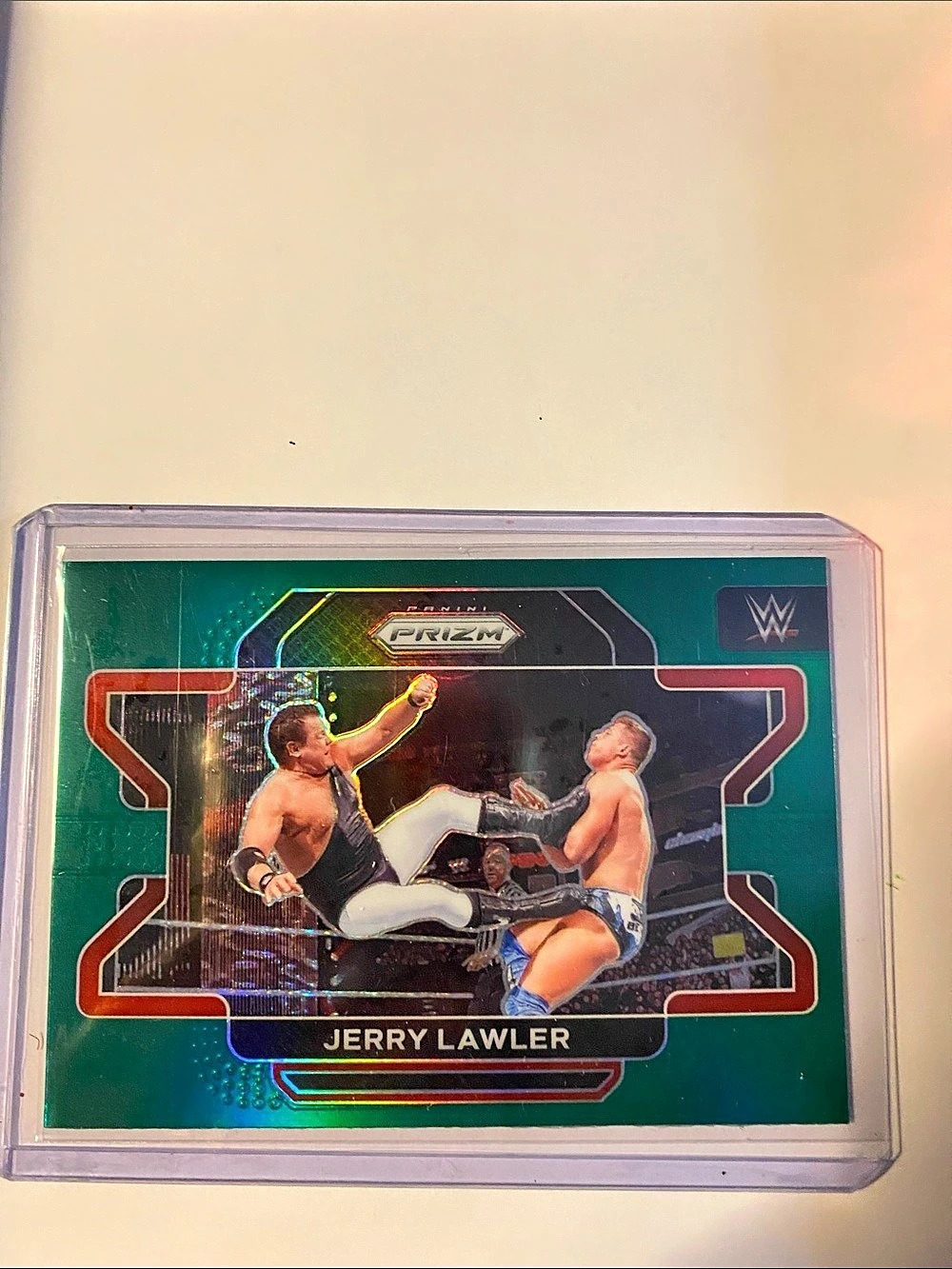 WWE 2022 Panini Prizm WWE Jerry Lawler No. 90 Jerry Lawler Trading Card